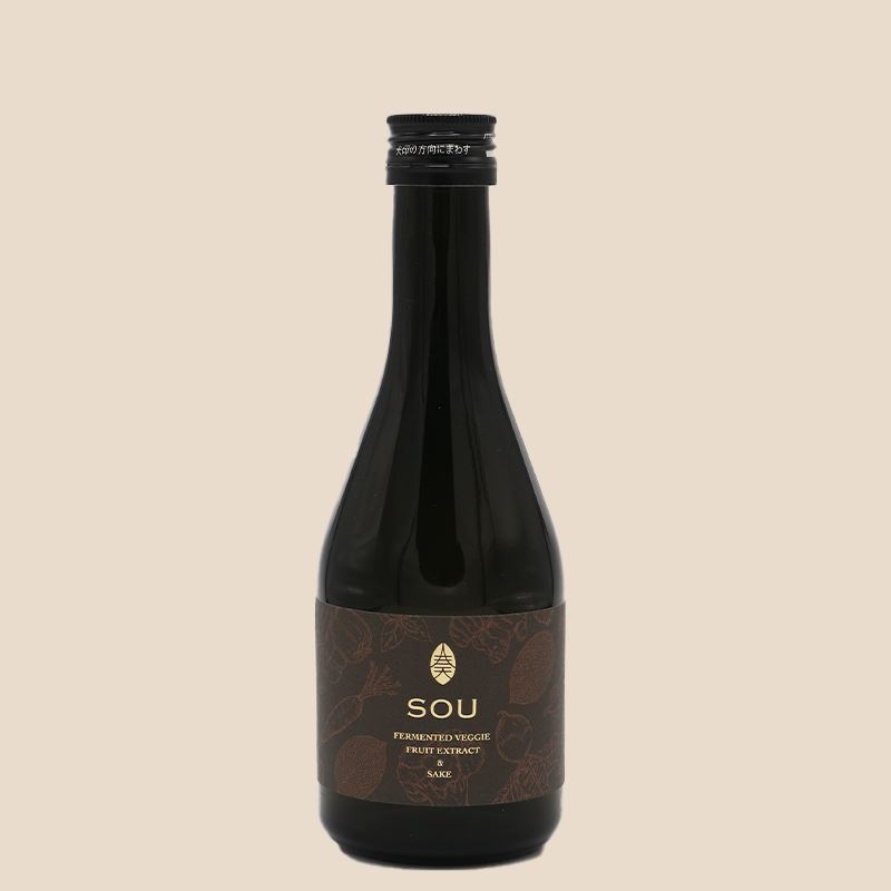 奏SOU 植物発酵エキス＆日本酒の瓶